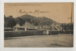 Alès Ou Alais (30) : La Passerelle Du Champ De Foire Env 1912 (animée) PF. - Alès