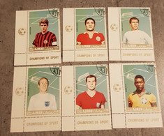 AJMAN CHAMPIONS OF SPORT SET USED - Used Stamps