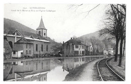(32818-57) Lutzelbourg - Canal De La Marne Au Rhin Et L'Eglise Catholique - Volmunster
