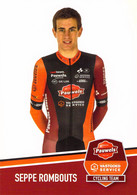Cyclisme, Seppe Rombouts - Radsport