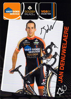 Cyclisme, Jan Denuwelaere - Radsport