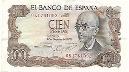 DE FALLA - 100 Pesetas