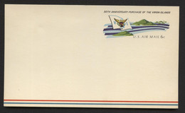 UXC6 Air Mail Postal Card Virgin Islands Mint Vf 1967 - 1961-80