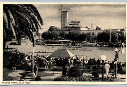 ARGENTINA  El Tigre Rowing POSTCARD CPA AK (W6_1428) - Remo