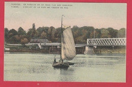 Temse - De Schelde En De Brug  Van Den Izerweg -1907 ( Verso Zien ) - Temse