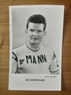 Cyclisme - Cycliste- Carte Publicitaire Dr  MANN : Jos HOEVENAERS - Ciclismo