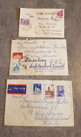 ROMÂNIA 3 REGISTERED LETTERS SEND TO GERMANY - Covers & Documents
