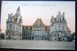 CP.  5079. La Maison Communale De Saint-Gilles - St-Gilles - St-Gillis