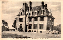 CPA - PAIMPONT - Château Du Pas Du Houx ... Edition Artaud Gaby - Paimpont