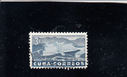 CUBA  1954 - Yvert  414° - Sanatorium -.- - Gebruikt