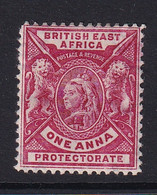 British East Africa: 1896/1901   QV     SG66b    1a   Rosine    MH - África Oriental Británica