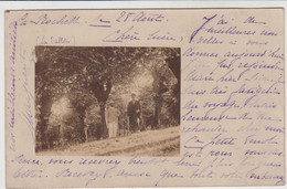 ENVIRONS DE PONT L'ABBE D'ARNOULT LA VALLEE PHOTO CARTE PRECURSEUR 1901 TBE - Pont-l'Abbé-d'Arnoult