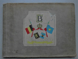 Album Chromos Vignettes Complet Voyage Baudouin 1er Au Congo Belge 1955 - Sammelbilderalben & Katalogue