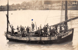 80-MER-LES-BAINS- CARTE PHOTO- PROMENADE EN MER - Mers Les Bains