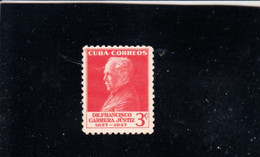 CUBA  1953 - Yvert  384** - Carrera -.- - Unused Stamps