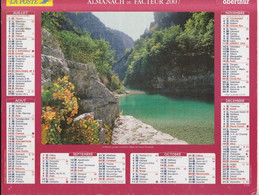 Almanach Du Facteur, Calendrier De La Poste, 2007: Seine-Maritime, Moulin à Vent, La Mescla, - Grand Format : 2001-...