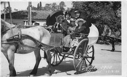 32-GIMONT- CARTE-PHOTO- DEFILE 1900 DU 15 AOUT 1950 - Andere & Zonder Classificatie