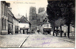 80  CORBIE ( Somme )  - Rue Hersent ( Carte En Franchise Militaire Tresor Et Postes 411 ) - Corbie