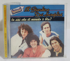 I107695 CD - Il Giardino Dei Semplici - Lo Sai Che Il Mondo è Blu? - ITWHY 2001 - Otros - Canción Italiana