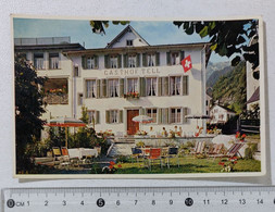 I121782 Cartolina Svizzera - Hotel Tell - Muhlehorn Am Walensee - VG1963 - Mühlehorn