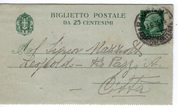 Regno D'Italia (1935) - Biglietto Postale Da Ravenna Per Città - Entero Postal