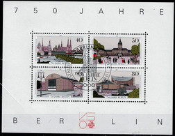 Berlin - 750 Jahre Berlin (MiNr: Bl. 8) 1987 - Gest Used Obl - Blocks & Sheetlets