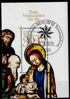 Berlin - Weihnachten (MiNr: Bl. 7) 1978 - Gest Used Obl - Blokken