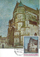 ROUMANIE - N° 2823 - CARTE MAXIMUM 1er JOUR - OEUVRE D'Alfred SISLEY - Maximum Cards & Covers