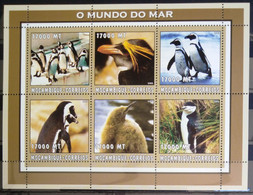 OISEAUX - MOZAMBIQUE                N° 2108/2113                      NEUF** - Penguins