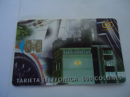 COSTA RICA  USED CARDS ADVERSISING BANK  2 SCAN - Costa Rica