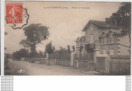 LA GUERCHE SUR L'AUBOIS ROUTE DU FOURNEAU 1910 TBE - La Guerche Sur L'Aubois