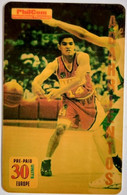 Philcom 30 Units  For Europe ( Dummy ) Basketball Player Johnny Abarrientos - Filippijnen