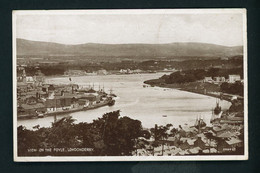 CPA - GB - LONDONDERRY - VIEW ON THE FOYLE - Londonderry
