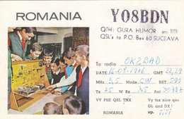 10961- CARTE QLS - YO8BDN - ROMANIA -1976 - CB