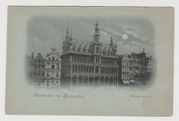 Belgique / Souvenir De BRUXELLES -- Maison Du Roi. - Bruselas La Noche