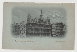 Belgique / Souvenir De BRUXELLES -- Maison Du Roi. - Brüssel Bei Nacht