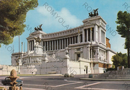 CARTOLINA  ROMA,LAZIO,ALTARE DELLA PATRIA,STORIA,CULTURA,MEMORIA,RELIGIONE,IMPERO ROMANO,BELLA ITALIA,VIAGGIATA 1974 - Altare Della Patria