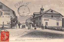 01-COL-DE-LA-FAUCILLE-HÔTEL ET COL DE LA FAUCILLE ET LE MONT-BLANC - Non Classés