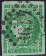 CERES DE BORDEAUX - N°42B - OBLITERATION - GC4199 - VIENNE - ISERE - COTE TIMBRE 220€ - SUPERBE MARGE. - 1870 Ausgabe Bordeaux