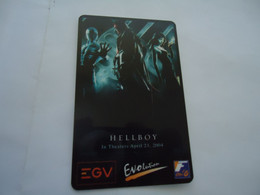 THAILAND USED CARDS   CINEMA HELLBOY - Musique