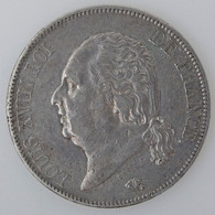 France, Louis XVIII, 5 Francs 1819 B, TB/TTB, KM# 711.2 - Andere & Zonder Classificatie