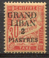 Grand Liban      Taxe N° 3 ** - Strafport