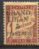 Grand Liban      Taxe N° 5 ** - Postage Due