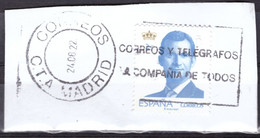 España, 2015, Serie Básica, 2 Eur., ⊚ En Fragmento - Oblitérés