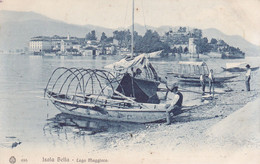 1911 Voyagée  Isola Bella ( Lago Maggiore ) Animée - Altri & Non Classificati