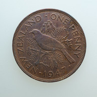 New Zealand - George VI - 1947 - 1 Penny - New Zealand