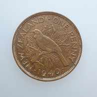 New Zealand - George VI - 1940 - 1 Penny - New Zealand