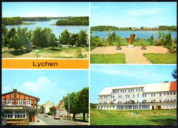 F9875 - TOP Lychen - Cafe Alte Mühle Ferienzentrum Seeblick - Verlag Bild Und Heimat Reichenbach - Lychen