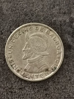 UN DECIMO 1/10 DE BALBOA ARGENT 1953 PANAMA /  SILVER - Panamá