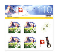 Switzerland 2022 (3/2022) Matterhorn - Typically Swiss - Mountains - Berge - Montagnes - Alphorn - Edelweiss - MNH ** - Unused Stamps